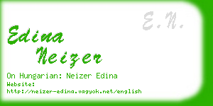 edina neizer business card